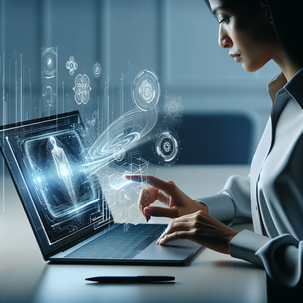 Alt text: "HP notebook designed for 3D editing professionals, showcasing powerful performance features and a sleek design, ideal for creating high-quality 3D graphics."